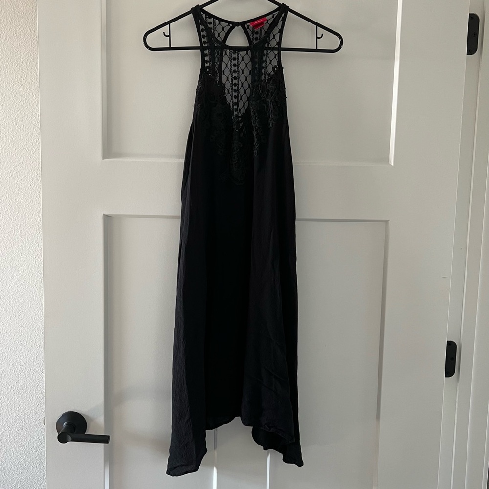Asymmetrical Halter Dress